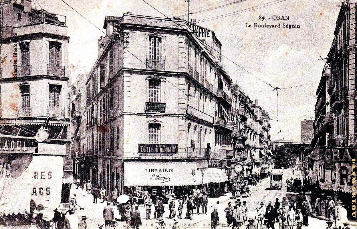 2725- Oran - Place Villebois-Mareuil et Boulevard Seguin.jpg